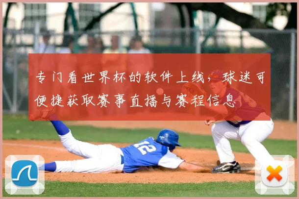 专门看世界杯的软件上线，球迷可便捷获取赛事直播与赛程信息